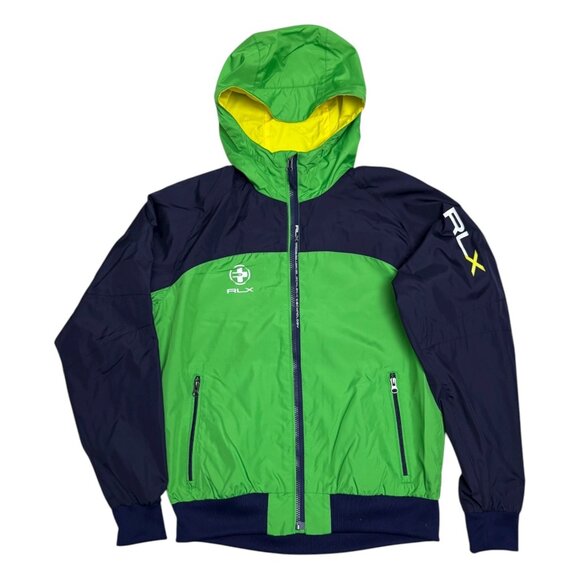 RLX RALPH LAUREN Golf Performance Waterproof Windbreaker Jacket Mens Small - Picture 1 of 7